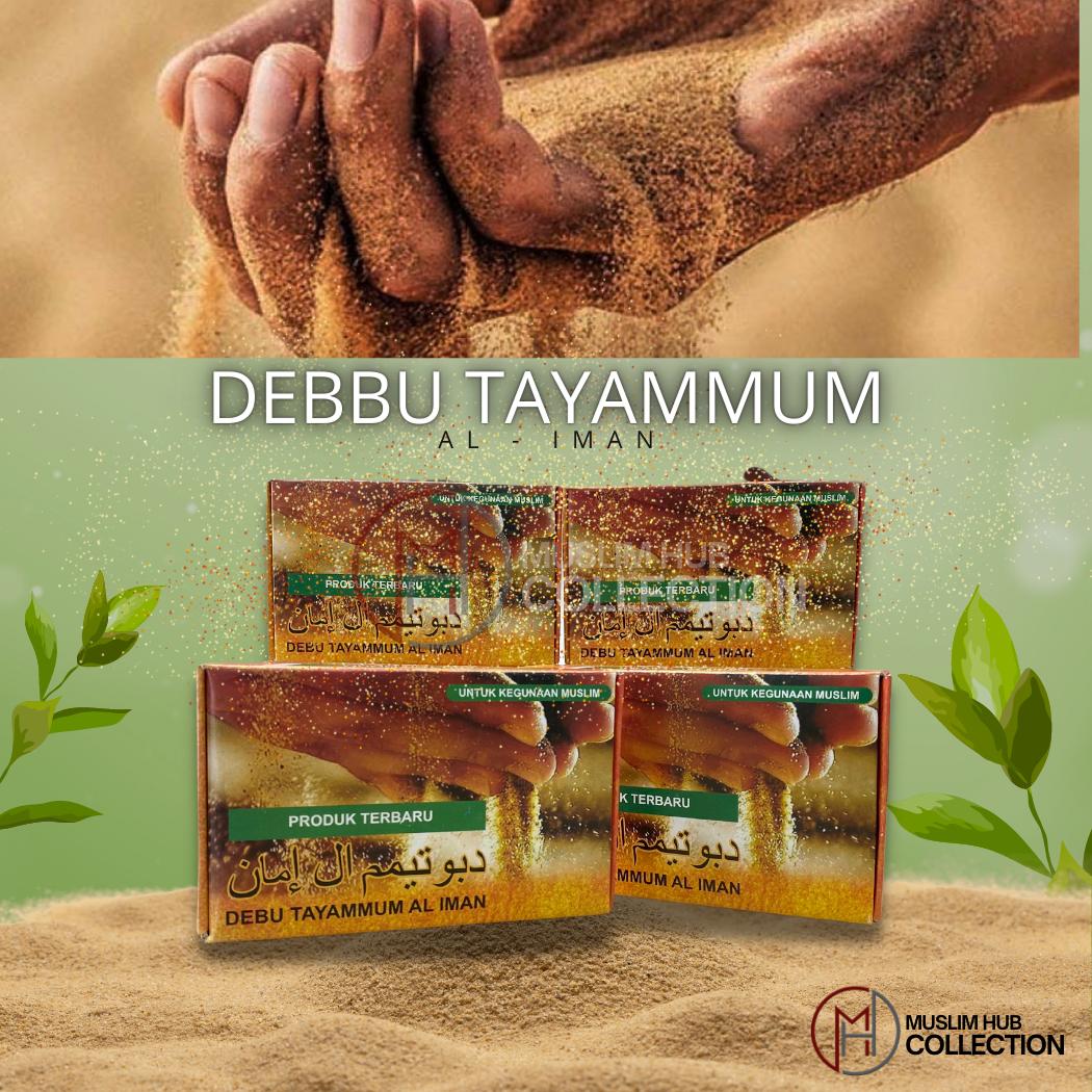 Debu untuk Tayammum Berserta Panduan Debu Solat Tayamum Samak Sertu ...