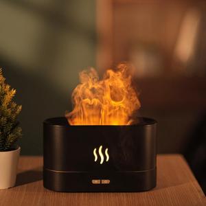 USB Powered Flame Aroma Diffuser, Essential Oil Diffuser, Portable Air Humidifier, Portable Humidifier, Mini Humidifiers for Home, Cool Mist Maker, Gadgets for The Home, Great Gift Ideas