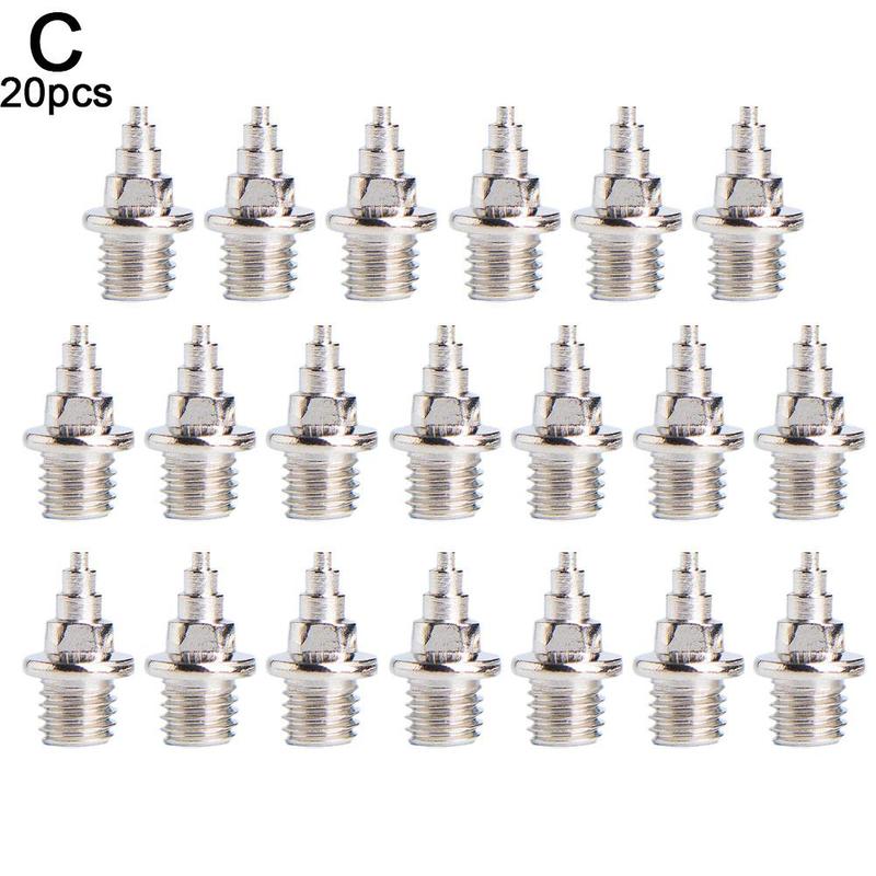 Product Introduction of 20pcs Track Field Shoe Spikes Running Shoe Nails Enhanced Grip Sports Accessories Pyramid X4R5 39