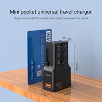 Gambar AZKO Krisbow Travel Adaptor USB A & Type C 20 Watt Universal Plug Pengisi Daya Gadget Internasional - 20watt dari AZKO ID Kota Administrasi Jakarta Selatan 5 Tokopedia