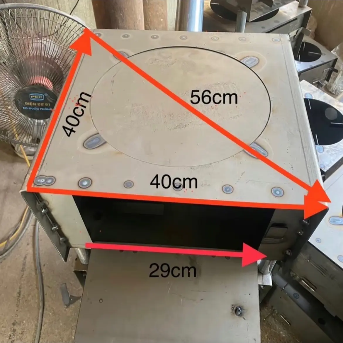 Bếp A40 Nấu Cám Lợn - Nấu Cơm Rượu - Ninh Nước - Hầm Sương - Nấu Nồi To