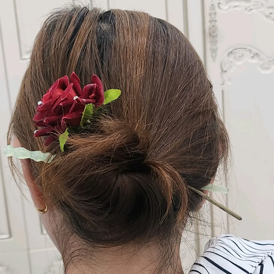 Trâm cài tóc nhựa cổ trang cho nữ phong cách trung hoa cổ điển