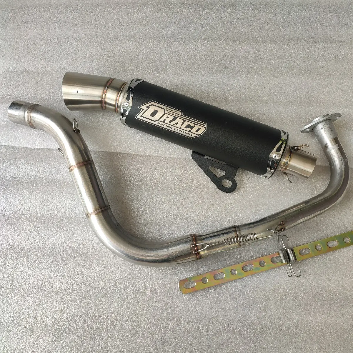 Knalpot samlong DM 38 mm original DRACO VARIO BEAT NMAX AEROX SCOOPY GENIO FREEGO FINO LEXI MIO XRIDE PCX VARIO160 DLL