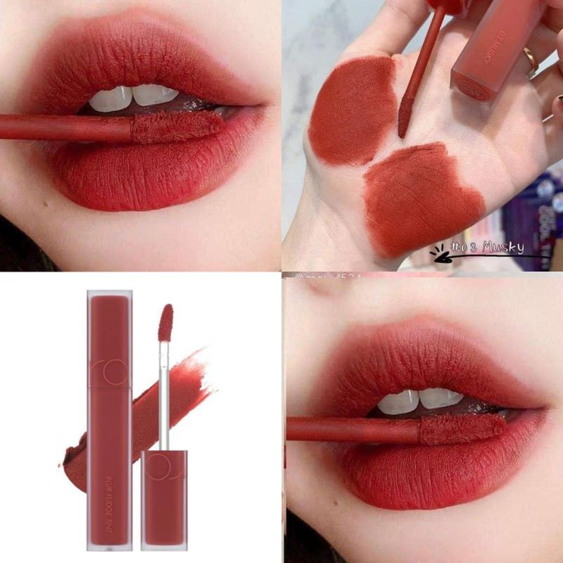 Son Kem  Blur Fudge Tint Màu 03 Musky - Đỏ Gạch