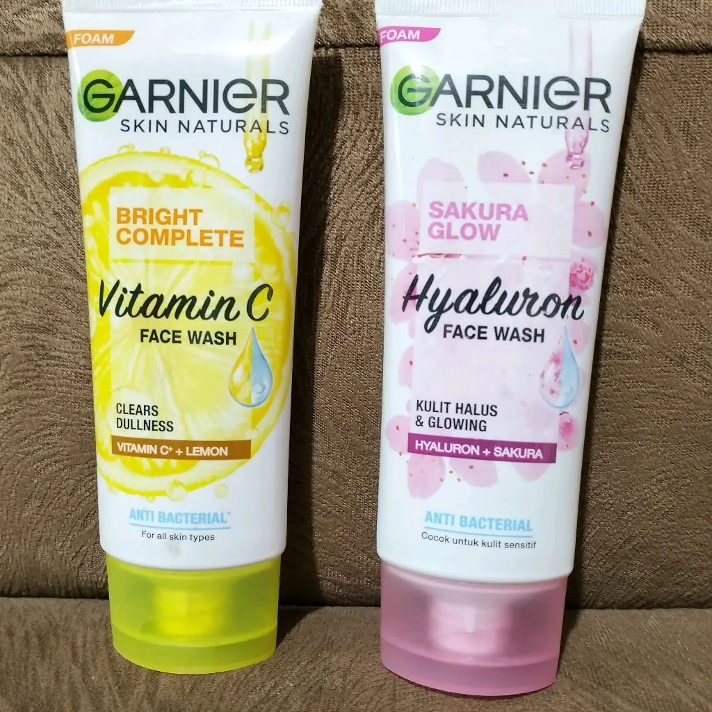 Garnier face wash 100ml.sabun muka Garnier 100ml.