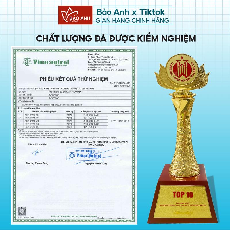 [ Thùng 500 Cái ] Khẩu Trang 5D CAREYON Chống Tia UV, Khẩu Trang Y Tế 3 Lớp Kháng Khuẩn Cao Cấp 6
