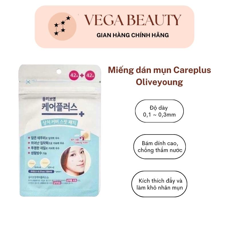Miếng Dán Mụn Olive Young Care PlusScar Cover Spot Patch 102 miếng giúp hút cồi bảo vệ nhân mụn hạn chế sẹo
