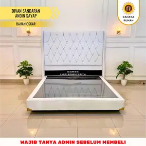 Cahaya Rumah Leuwiliang - Divan Andin Sayap/Dipan Sandaran/Rangka Tempat Tidur/Kepala Divan/Produk Custom