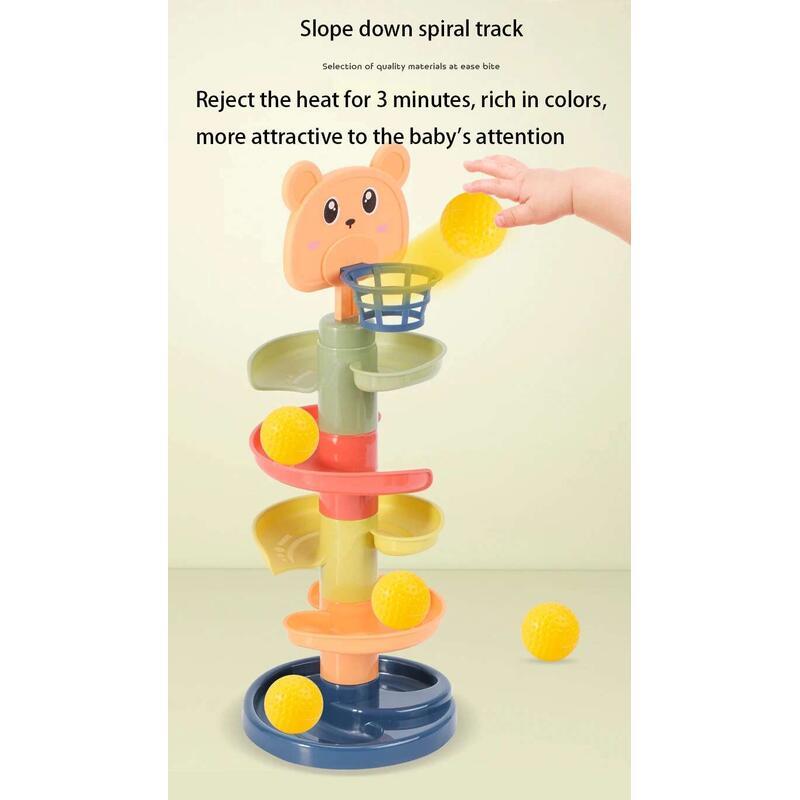 Product Introduction of Toy Rolg Ball Educational Games For Babies Stacking Track Baby Development Toys Children 11