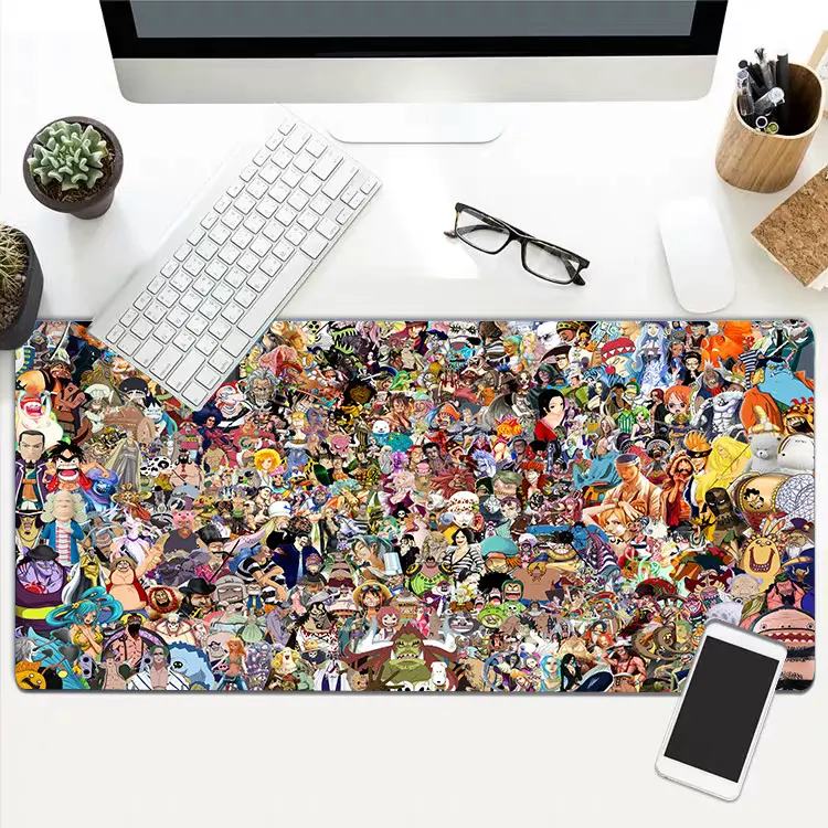 Tấm lót bàn máy tính, Tấm lót chuột chơi game Anime, Cỡ Lớn, Thích hợp cho Bàn Phím Bar Internet và Quán Cà Phê Internet, Tấm lót chuột, Bàn di chuột 6