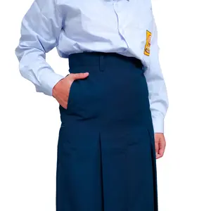 Seragam SEKOLAH  Span  wanita SMP  Biru  (hanya rok) Panjang BUKAN Hitam Nyaman Putih span tebal premium banrok jeans span berhijab remaja zinia biru rok ritsleting