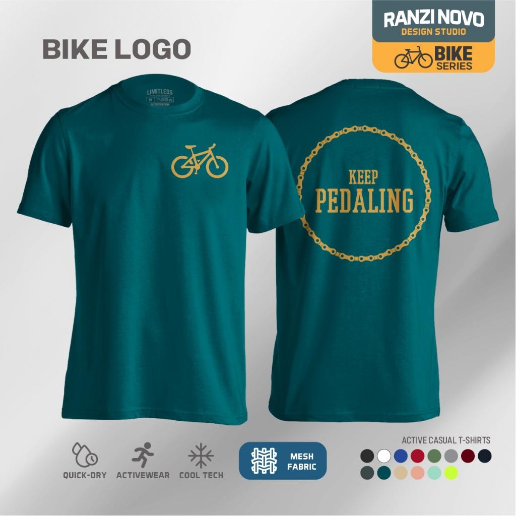 Biciklistička majica s logotipom bicikla - Drifit Cycling Activewear Bike Design Sports Cycling T-shirt Drifit MTB RB_voghion.com