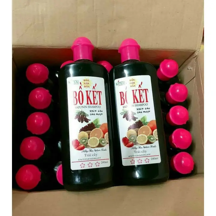 combo 2 chai Dầu Gội Bồ Kết Kim Du Mượt Tóc chai 200ml Dưỡng Tóc Chăm Sóc Tóc dầu gội & dầu xả
