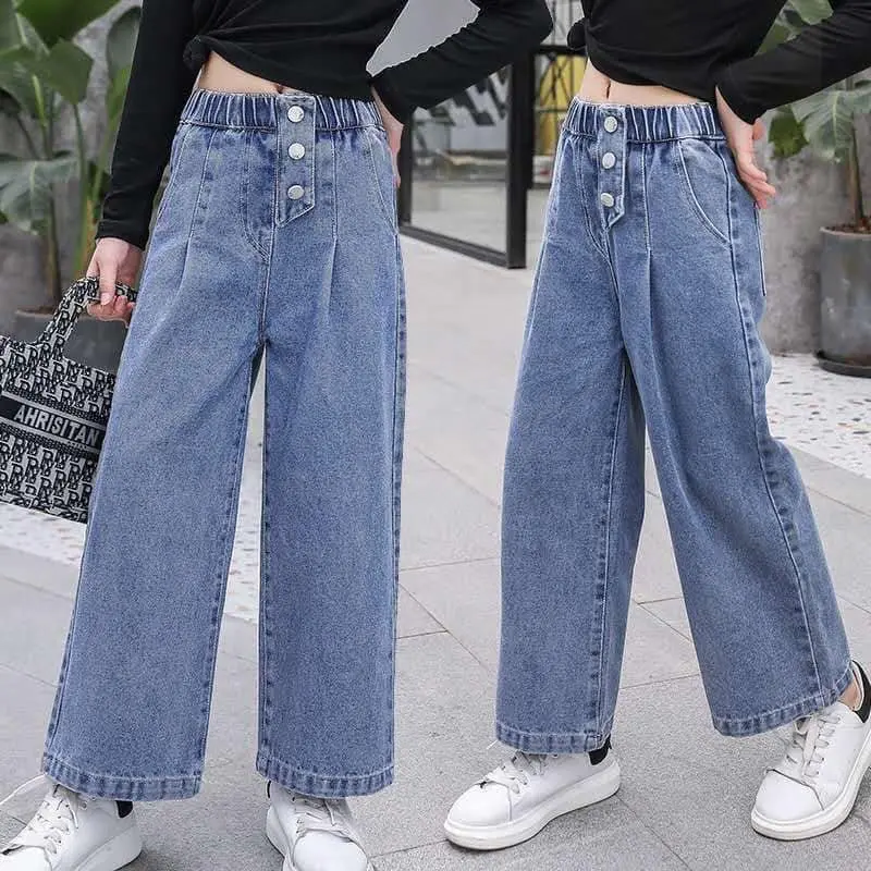 Kulot Jeans Anak Perempuan 7-12 Tahun Model Terbaru