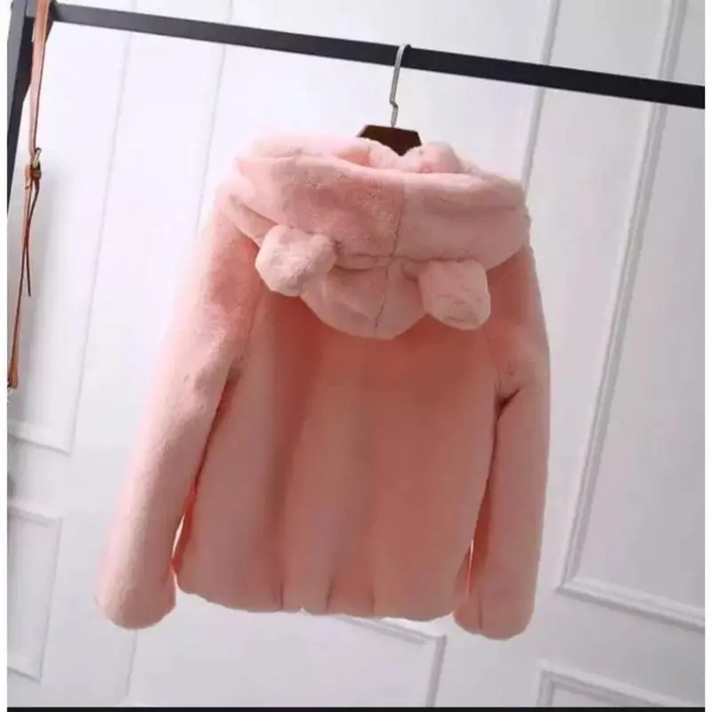 ÁO KHOÁC LÔNG CỪU XUẤT KHẨU HÀN QUỐC TAI THỎ ULZZANG, SU LYLY