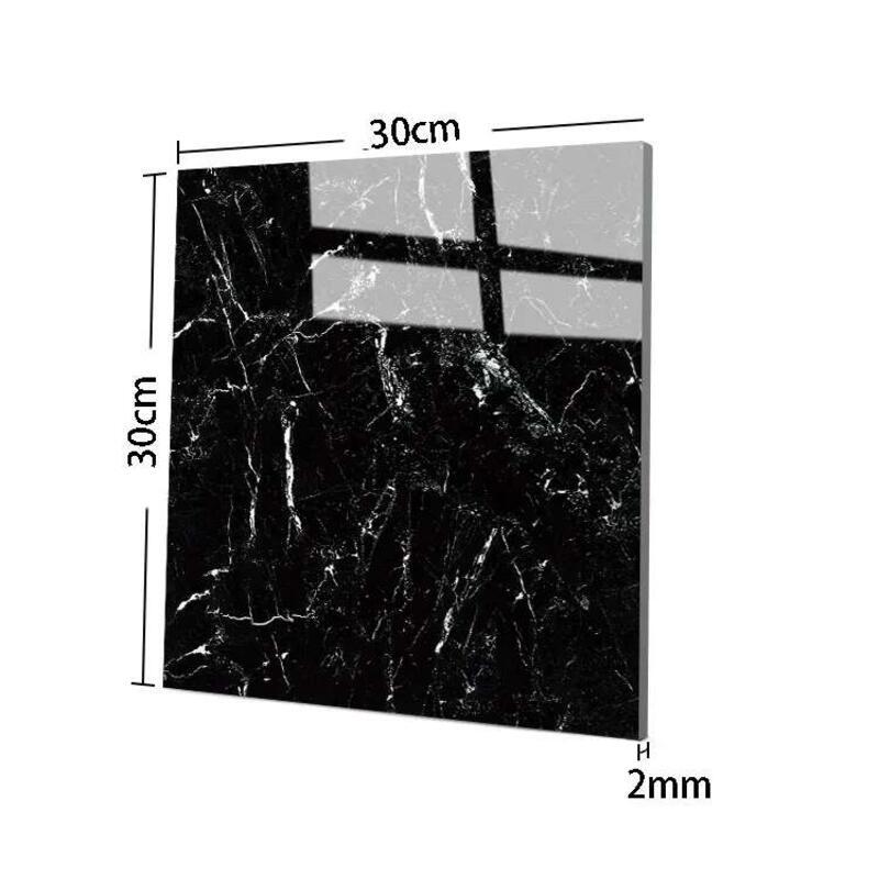 Product Introduction of Miếng Dán Gạch Lát Vinyl Tự Dính, Chất Liệu Nhựa Bóng, Họa Tiết Đá Cẩm Thạch, Có Thể Tháo Rời, Thích Hợp Để Trang Trí Phòng Khách, Phòng Ngủ Và Nhà Bếp giấy  dán  bếp 3