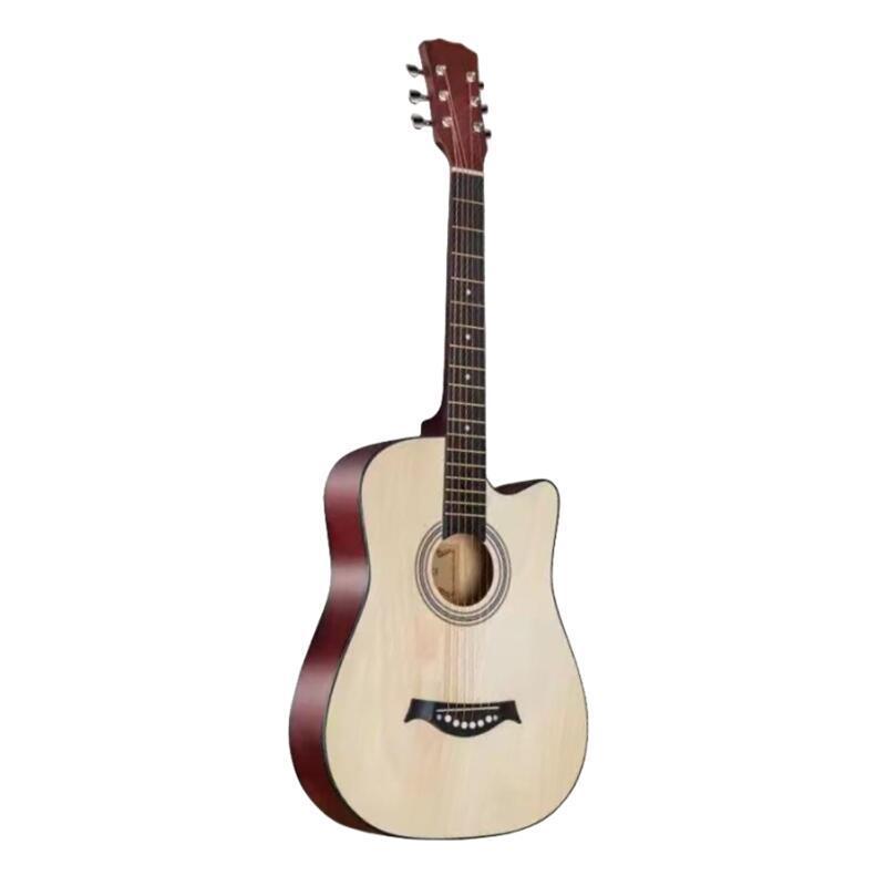 Đàn Ghi Ta Dân Gian, Bán Buôn, 38 Inch Và 41 Inch, Thích Hợp Cho Người Mới Bắt Đầu, Học Sinh Nam Và Nữ, Nhạc Cụ Thực Hành, Thích Hợp Cho Người Mới Bắt Đầu, Thực Hành Piano, Có Hẹn Guitar 5