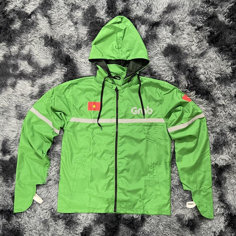 Áo Khoác Gió RAP Chống Nắng 2 Lớp Nam Nữ, Phản Quang 2 Mặt, Nhiều Túi Cho AE