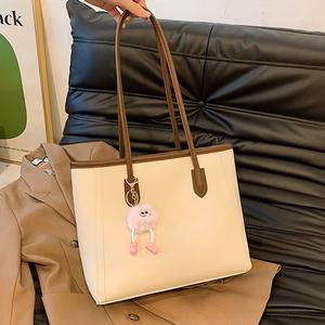 Beg Berkapasiti Besar, Gaya Retro, Gred Tinggi, Untuk Wanita, Sesuai untuk Kerja dan Ulang-alik, Rekaan Ringkas dan Fesyen, Beg Bahu, Ketibaan Baru Tote Bags