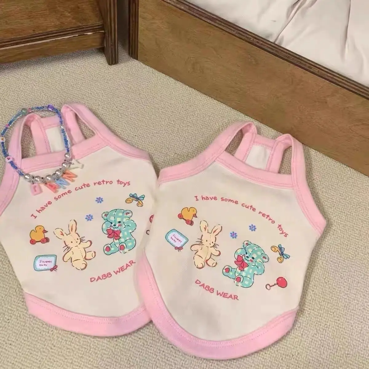 Quần áo cho thú cưng, áo vest cho chó Nhỏ quần áo mỏng mùa hè, thích hợp cho chó Nhỏ như Teddy, Bichon, Pomeranian, được đánh giá tích cực, 7603