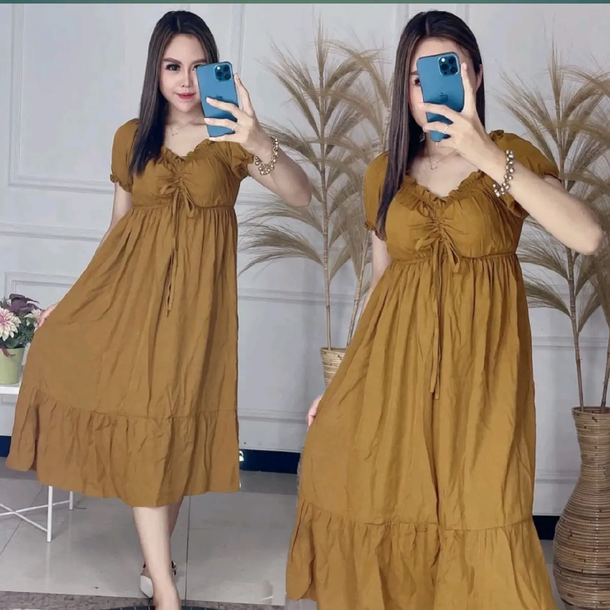 DASTER ELSA SERUT DADA LD 110 BAHAN RAYON TEBAL