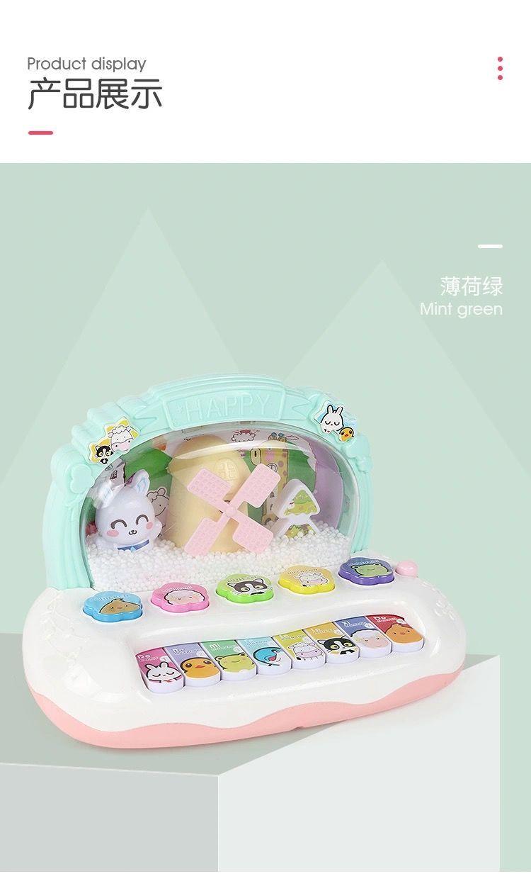 Product Introduction of Đồ Chơi Nhạc Cụ Trẻ Em, Đàn Piano Điện Tử Cho Bé, Thích Hợp Cho Trẻ Sơ Sinh 0-1-3 Tuổi, Giáo Dục Sớm Cho Trẻ Sơ Sinh, Đồ Chơi Cho Bé Trai Và Bé Gái 2-4 Tháng Tuổi, Giáo Dục, Năm 2025 Với 37.000 Đánh Giá 10