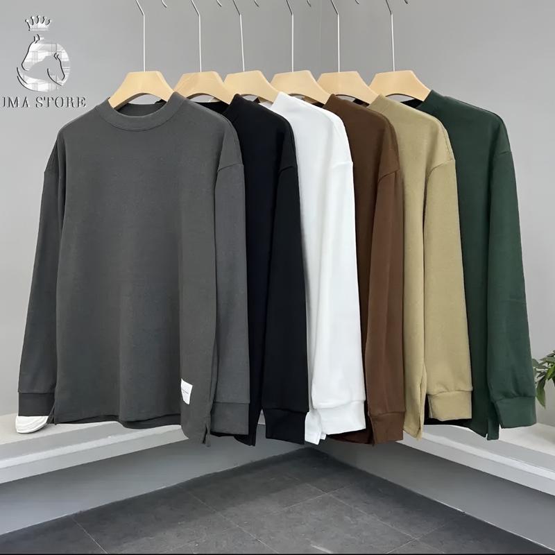SET 3 ÁO GIỮ NHIỆT LÔNG THỎ QCCC L1 nam & nữ U.M.A co dãn 4 chiều mịn lì tôn dáng tôn ra POLOUMAOR Menswear Quần. Quần Lót Pants Đen Cổ tròn aogi unhiet caoco
