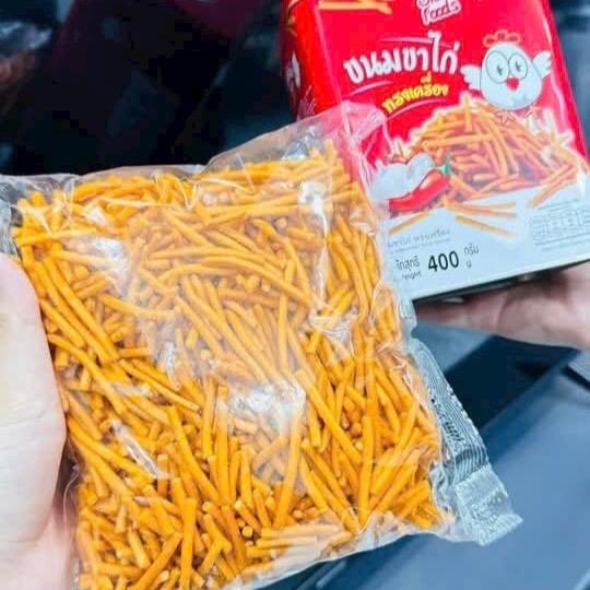￼Bánh Que Cọng Gà Cay Thái Lan Siam Foods 400g 8