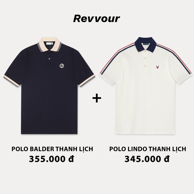 Combo 2 Áo Polo Balder + Lindo Logo Polo Độc Quyền