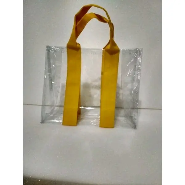 tote bags mika tebal,tas mika tranparan 0,25,tas mika corea Polos 4