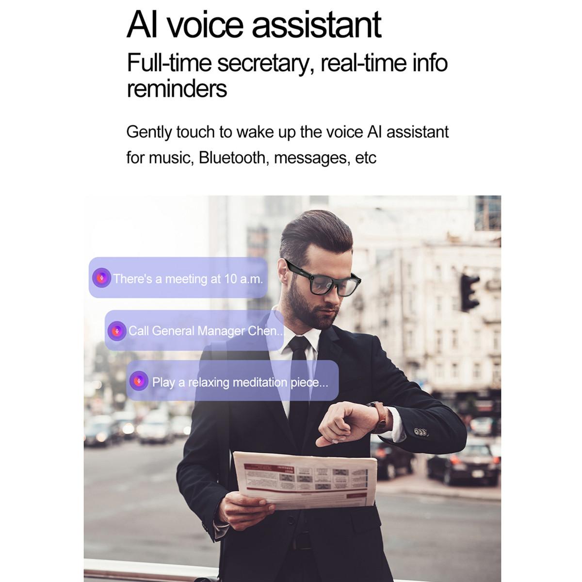 AI Smart Camera Glasses 2000W Camera Bluetooth Call WIFI Transfer 1080P Full HD Video Recording Shooting Video Smart Eyeglasses - Image 5