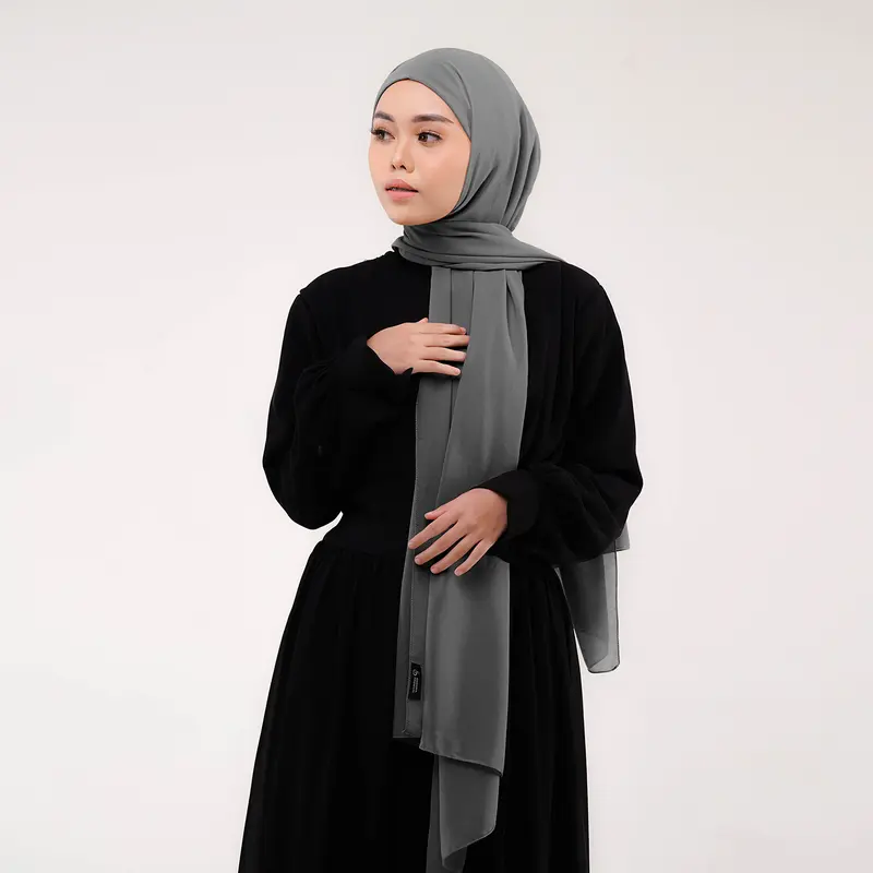 Ansania Premium Scarf - Pashmina Syafaa Inner instant - Hijab Kerudung Pashmina 1