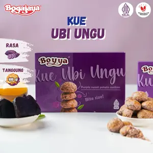 BOGAJAYA Kue Ubi Ungu / Madu BOYYA 250 gr Siap Makan Oleh Oleh Surabaya