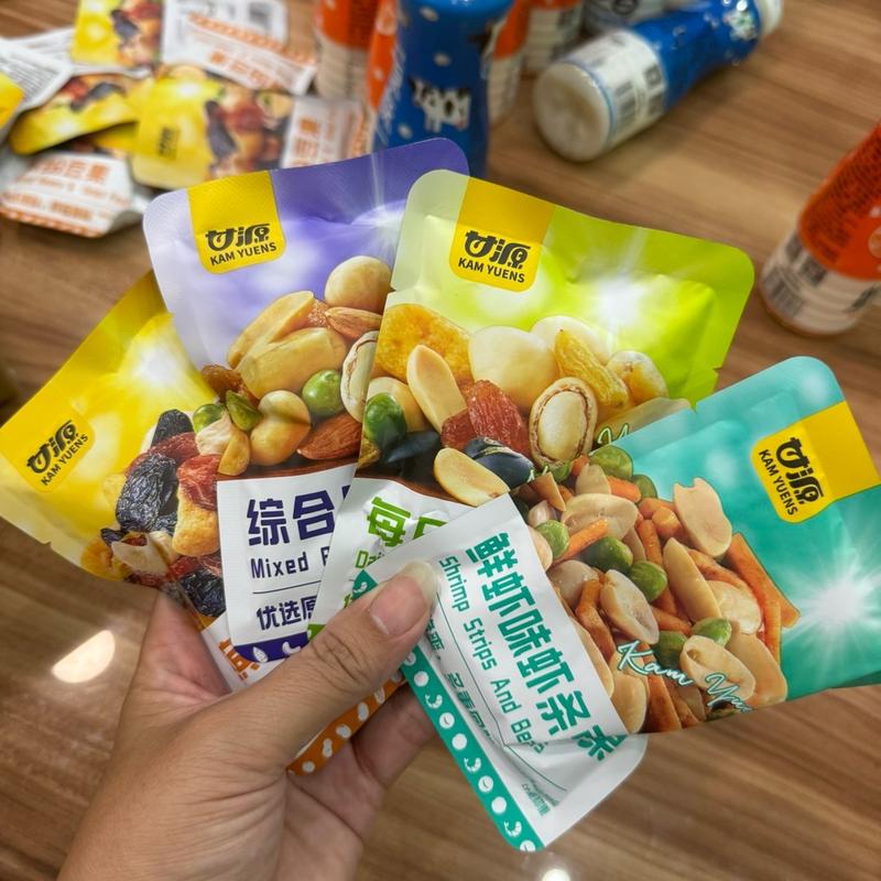30 gói Hạt dinh dưỡng mix. Hạt trái cây sấy khô, ngon bổ dưỡng. Ăn Vặt hat delight peanut hatsay kho