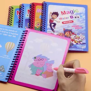 Buku Gambar Dengan Air Mewarnai Mainan Edukasi smart reader