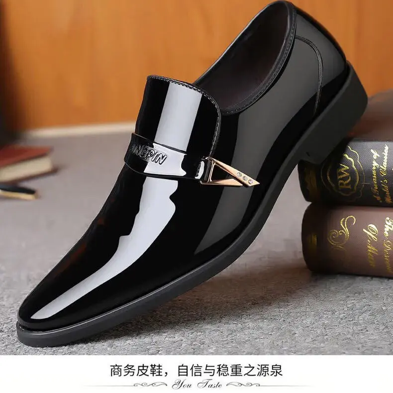 Giày Da Mũi Nhọn, Dành Cho Nam Giới, Thanh Niên, Thường Ngày Và Thoải Mái, Thời Trang Anh Quốc Hàn Quốc, Giày Lười Nam, Hàng Mới Về