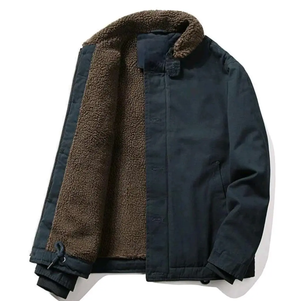 jaket bomber A5 pria Tebal