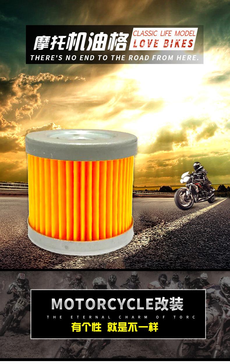 Product Introduction of Motorcycle Accessories Oil Filter Ruishuang Fengcai Gn125 Oil Filter Oil Filter Filter Paper Wholesale 0