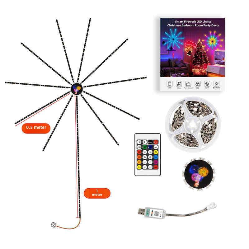 Product Introduction of LED 5V Colorful Firework Lights for a Neon Room 2