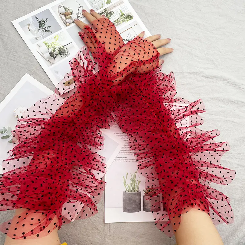long wedding gloves for bride Evening Party fingerless gloves for women girls