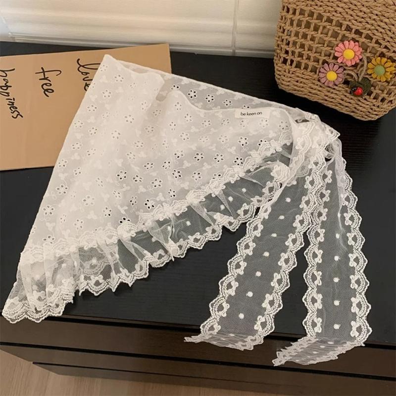 Product Introduction of Soft Sweet Lace Mini Skirt Flower Hight Waist Gauze Skirt Korean Style Lace-up Ruffled Edge Skirt Female 8