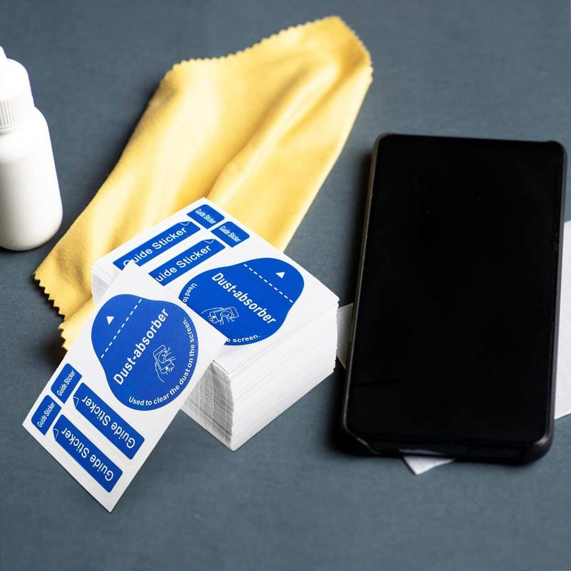 Clean Device Stickers 200pcs Film Garbage Removal Sticker, Screen Cleaning Sticker - TikTok ...