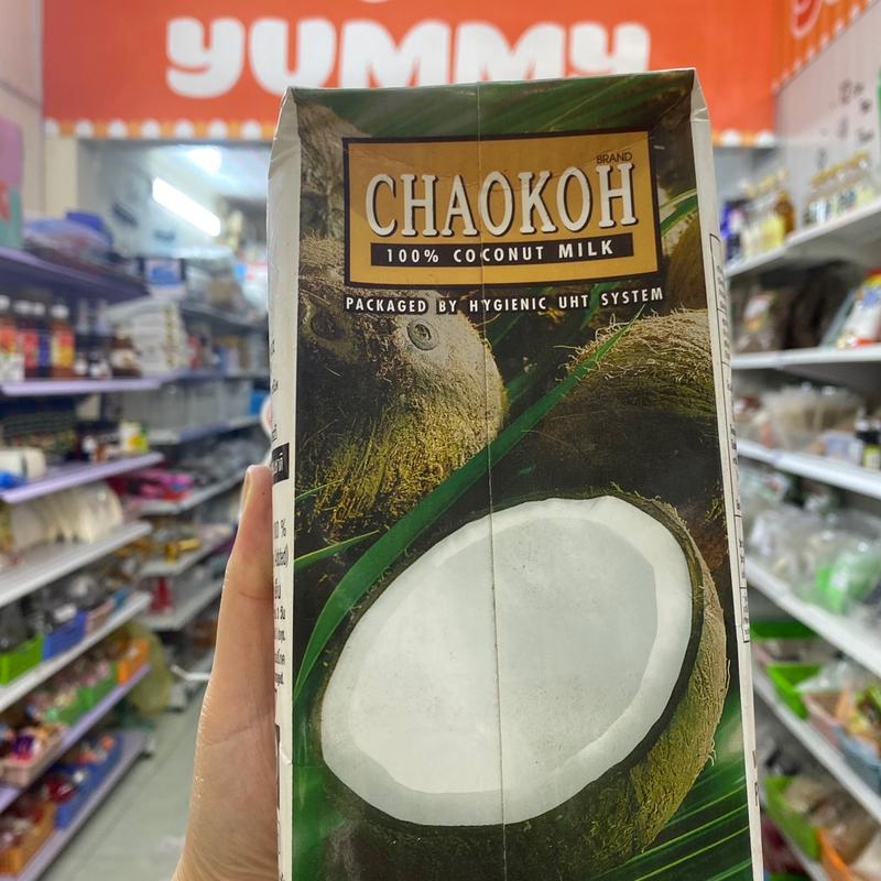 NƯỚC CỐT DỪA THÁI LAN CHAOKOH 1L Không đường