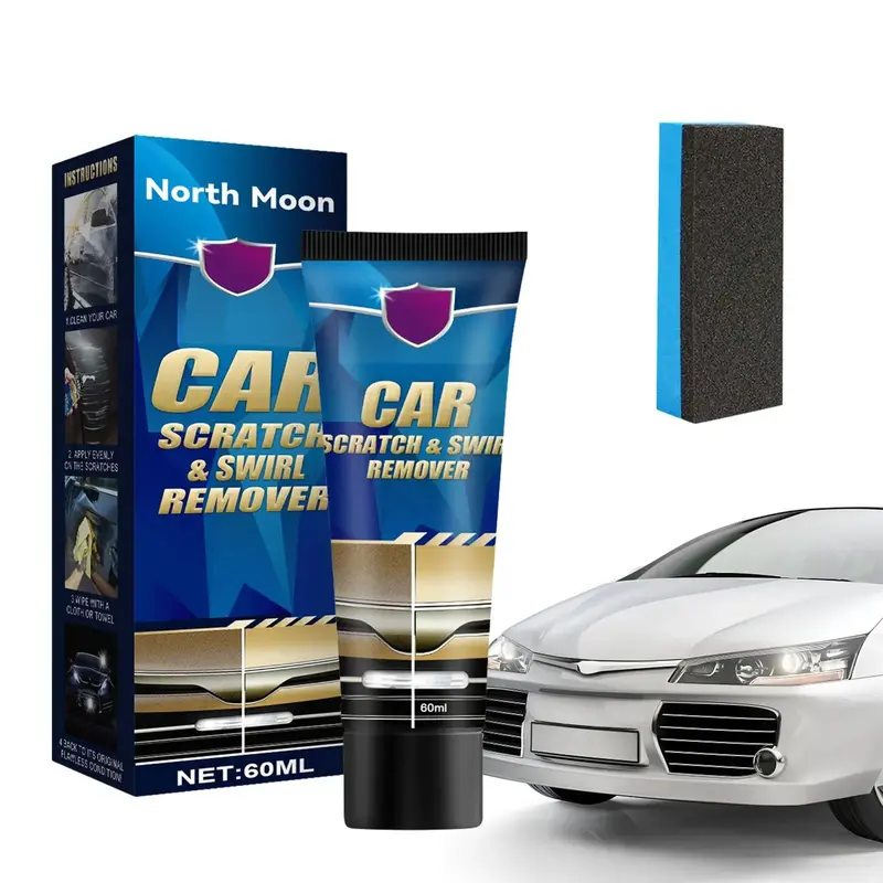 Kem Loại Bỏ Vết Xước Xe Hơi, Phục Hồi Vết Xước Tự Động, Sơn Đánh Bóng Và Phục Hồi Hiệu Quả, Hợp Chất Chà, Phụ Kiện Tạo Kiểu Xe Hơi 1