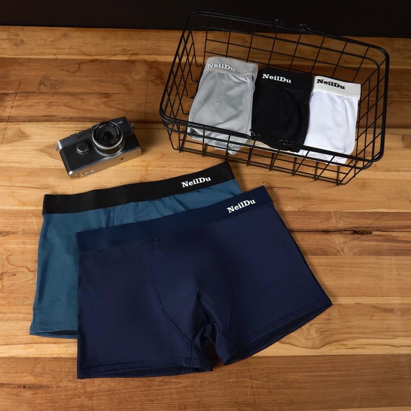 Quần Boxer/ quần đùi NeilDu Nam Combo 5 quần tặng 1 0