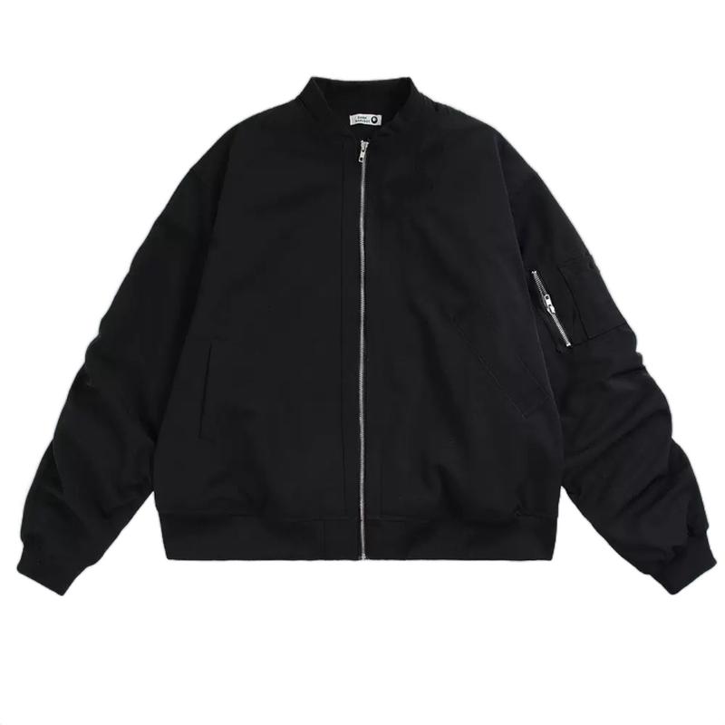 Áo Bomber Jacket Tay Nhún Nam nữ