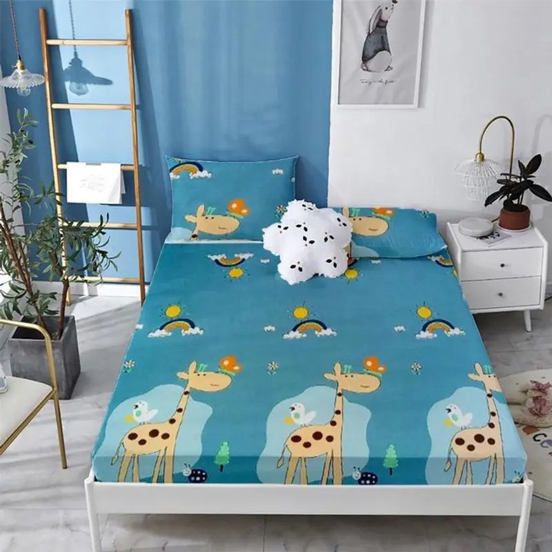 [BÁN RẺ LẤY TƯƠNG TÁC] Ga Chống Thấm Cotton, Nằm Trực Tiếp Không Nóng, Không bí, Không Sột Soạt 3