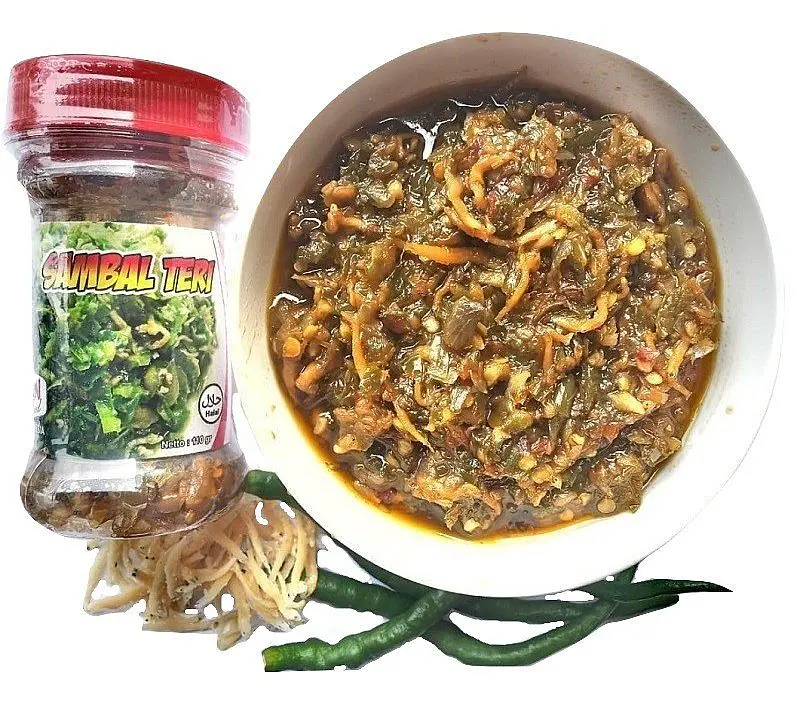 Sambal Teri Medan Cabe Ijo 150gr Organik Attin Food
