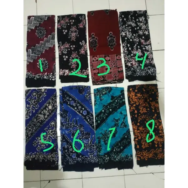 Sarung Tuban BATIK KHAS TUBAN,SARUNG ADEM,SARUNG KHAS SANTRIWATI 100% BATIK HALUS(JAMINAN UANG KEMBALI) 1