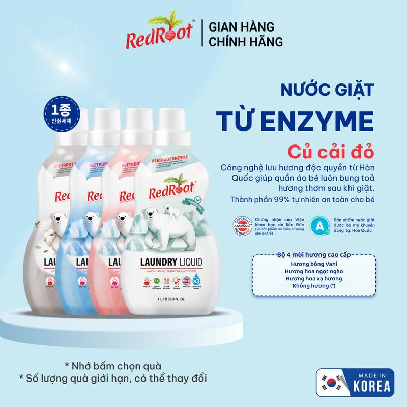 Product Introduction of Nước Giặt Cho Trẻ Redroot Diệt Đến 99,99% Vi Khuẩn, Đậm Đăc Chai 1000ml Chính Hãng Hàn Quốc 3